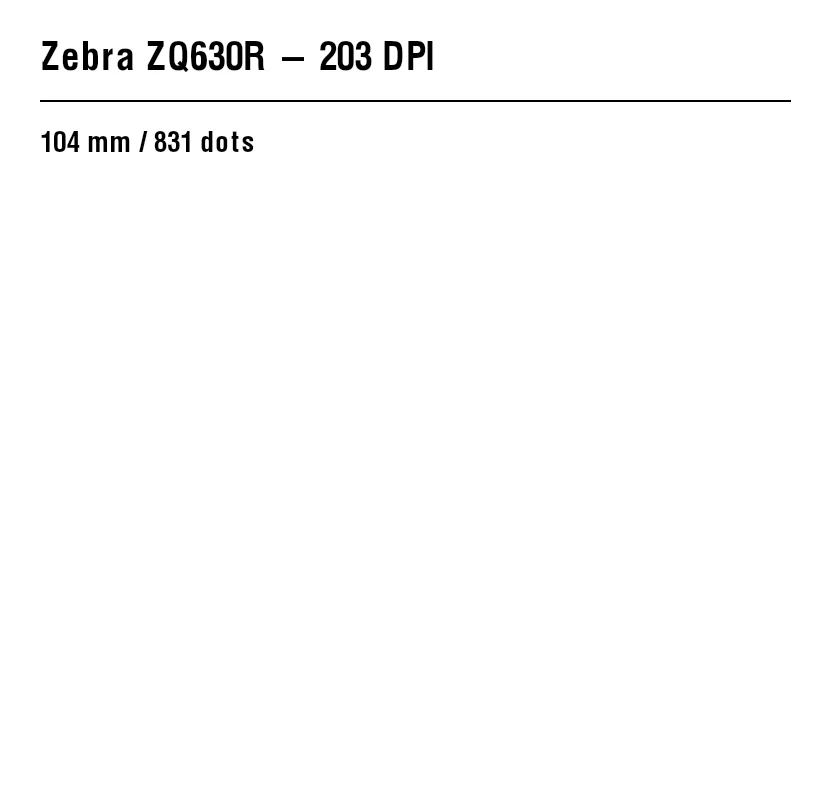 Pré-visualização do ZPL: Zebra ZQ630R: guia ZPL