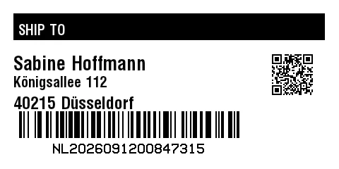 Preview of Address Label