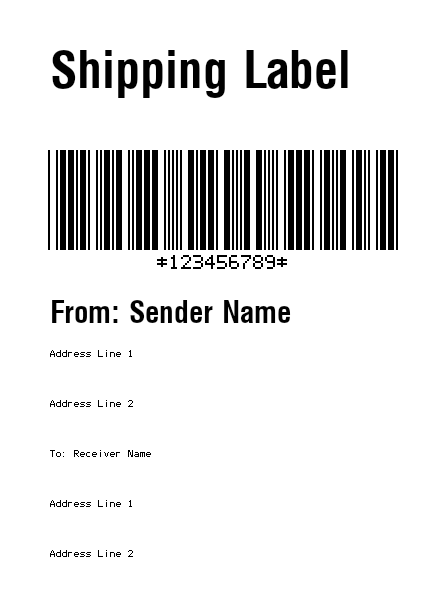 Preview of Basic Shipping