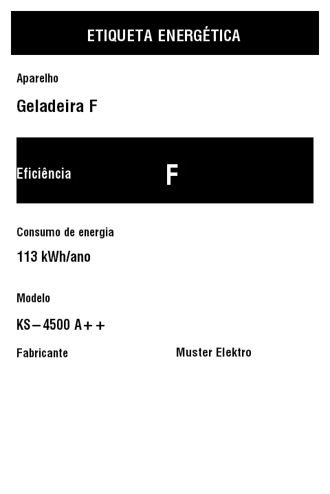 Prévia de Etiqueta energética da UE (eletrodomésticos)