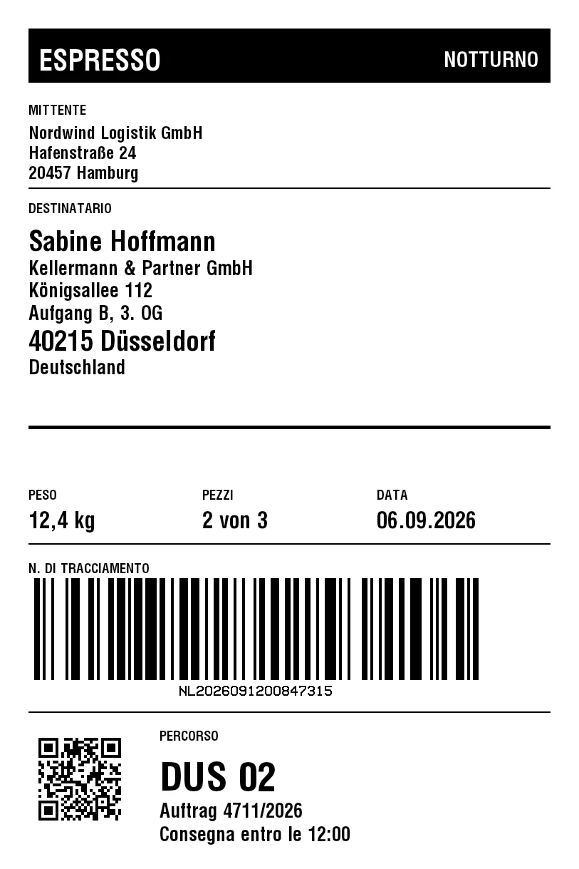 Anteprima di Modello FedEx